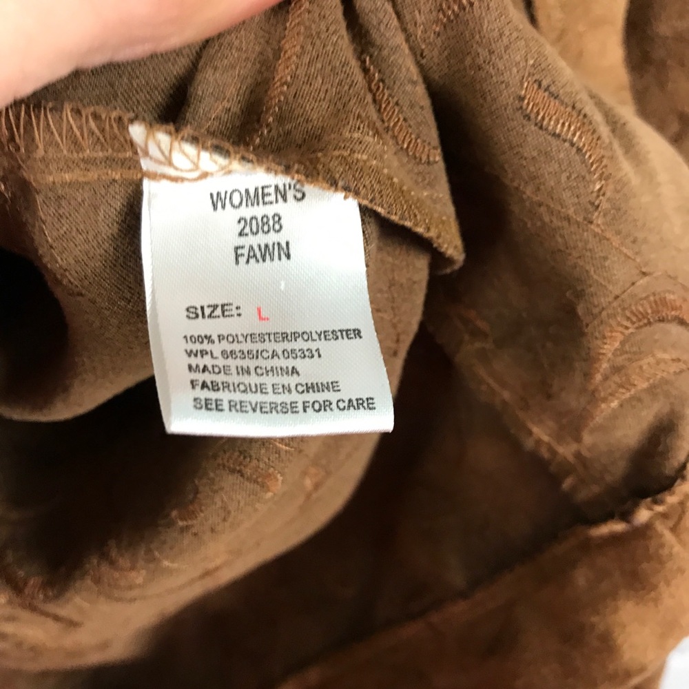 Woolrich western Fawn Coat size large - Picture 5 of 6